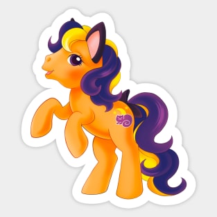 Pumpkin Tart My Little Pony Halloween Sticker